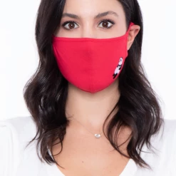 Curvy Sense Washable & Reusable Embroidered Face Mask - Panda Face Masks
