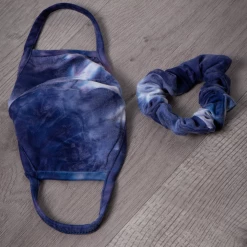 Curvy Sense Sets Washable Face Mask & Scrunchie Set
