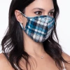 Curvy Sense Washable & Reusable Face Mask - Plaid Face Masks