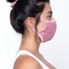 Curvy Sense Washable Face Mask & Scrunchie Set Matching Sets