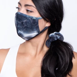 Curvy Sense Washable Face Mask & Scrunchie Set Sets
