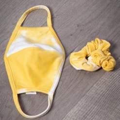 Curvy Sense Washable Face Mask & Scrunchie Set