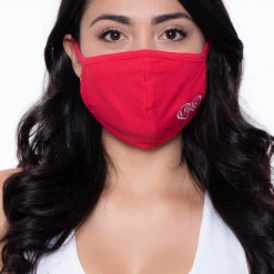 Curvy Sense Washable & Reusable Embroidered Face Mask - Heart Love Face Masks