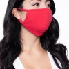 Curvy Sense Washable & Reusable Unisex Face Mask - Red Face Masks