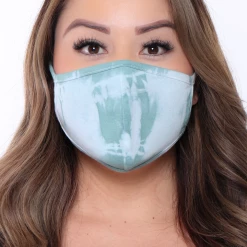 Curvy Sense Face Masks Washable & Reusable Hand Tie-Dyed Face Mask - Fall Collection