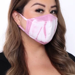 Curvy Sense Face Masks Washable & Reusable Hand Tie-Dyed Face Mask - Fall Collection