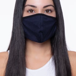 Curvy Sense Washable 3-Layer Fishnet Mesh Face Mask Face Masks