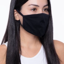 Curvy Sense Washable 3-Layer Fishnet Mesh Face Mask Face Masks