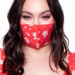 Curvy Sense Face Masks Washable & Reusable Printed Face Mask - Ditsy Flowers 9 Curvy Sense Face Masks Washable & Reusable Printed Face Mask - Ditsy Flowers