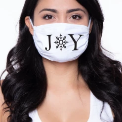 Curvy Sense Washable Christmas Face Mask - Joy