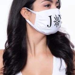 Curvy Sense Washable Christmas Face Mask - Joy
