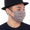 Curvy Sense Washable Pleated Woven Face Mask