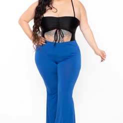 Curvy Sense Swimwear Plus Size Samira Cut-Out Bodysuit - Black 7 Curvy Sense Swimwear Plus Size Samira Cut-Out Bodysuit - Black