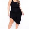 Curvy Sense Party Shop Plus Size Mykonos Dress - Black
