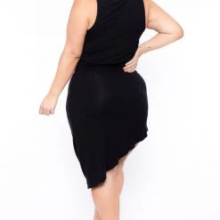 Curvy Sense Party Shop Plus Size Mykonos Dress - Black