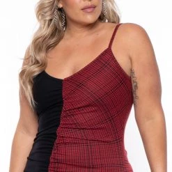 Curvy Sense New Arrivals Plus Size Tai Bodycon Dress - Black