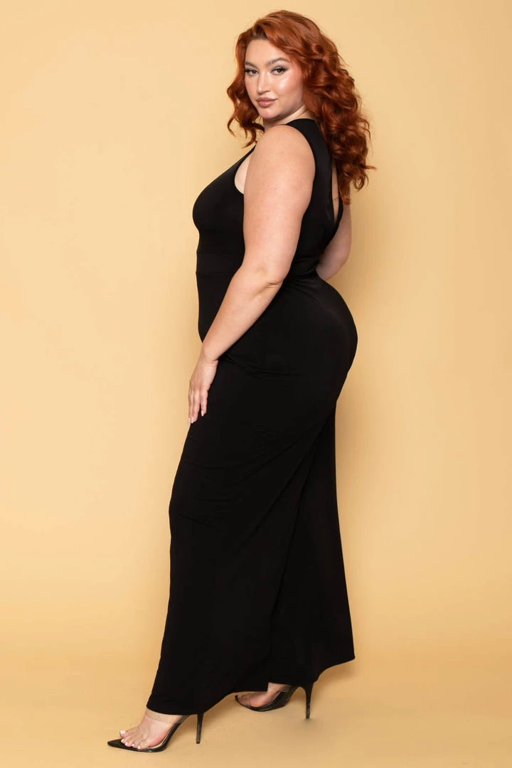 Curvy Sense Plus Size Nicki Mesh Jumpsuit - Black New Arrivals 6 Curvy Sense Plus Size Nicki Mesh Jumpsuit - Black New Arrivals