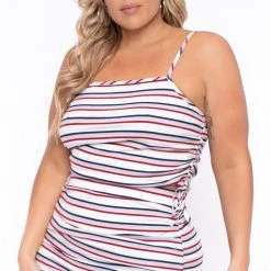 Curvy Sense Plus Size Ruched Crop Top & Skirt Set - Cream