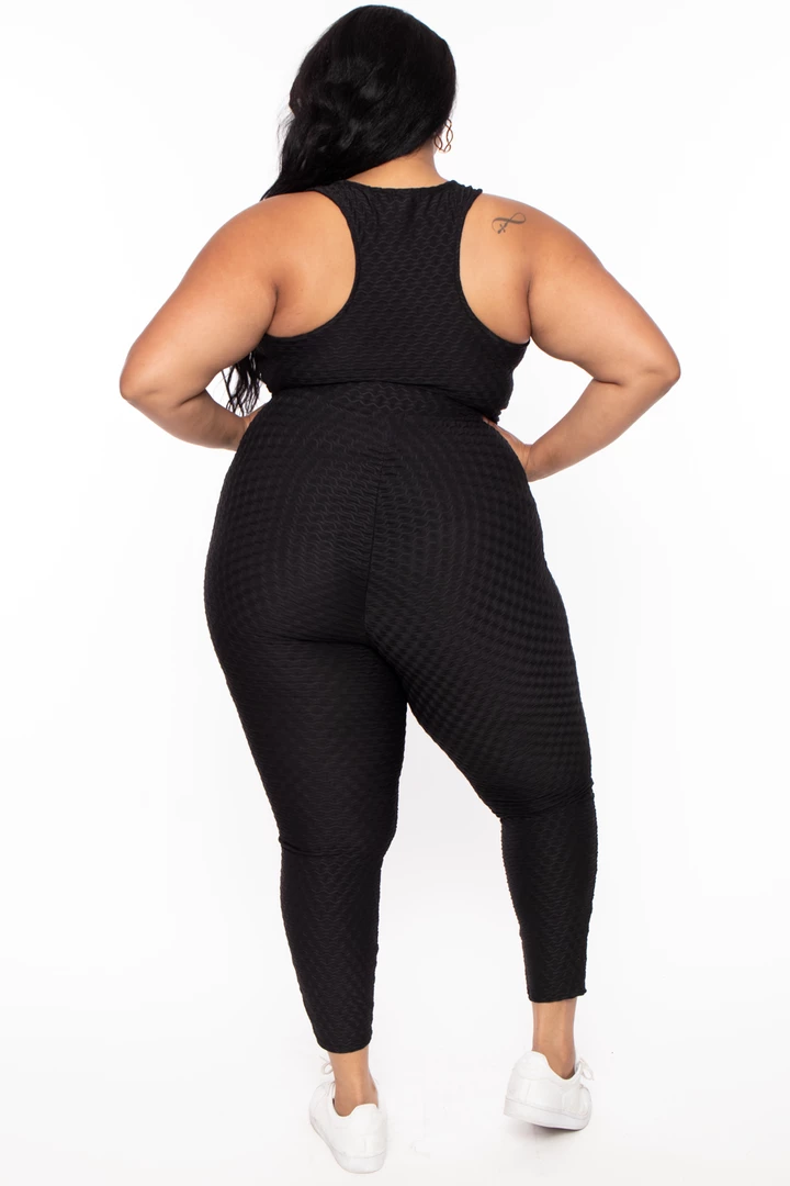 Curvy Sense Plus Size Emme Matching Set - Black 7 Curvy Sense Plus Size Emme Matching Set - Black