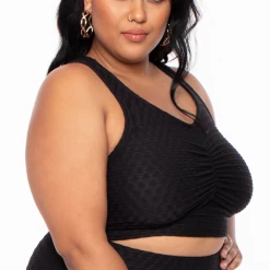 Curvy Sense Plus Size Emme Matching Set - Black 9 Curvy Sense Plus Size Emme Matching Set - Black