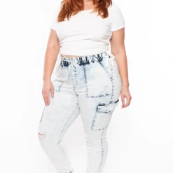 Curvy Sense Tops Plus Size Basic Ribbed Crop Top - Ivory 9 Curvy Sense Tops Plus Size Basic Ribbed Crop Top - Ivory