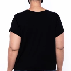 Curvy Sense Matching Sets Plus Size Graphic