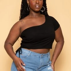 Diamante Plus Size All Set Denim Shorts - Medium Wash New Arrivals