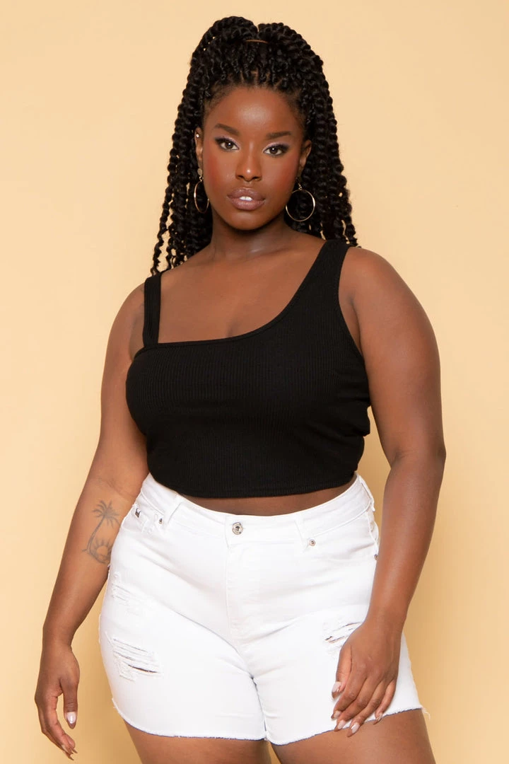 Diamante New Arrivals Plus Size Deonna Denim Shorts- White 5 Diamante New Arrivals Plus Size Deonna Denim Shorts- White