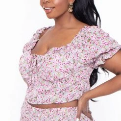 Haute Monde Plus Size Primrose Matching Skirt Set - Sage 11 Haute Monde Plus Size Primrose Matching Skirt Set - Sage