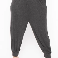 Libian Plus Size Harlow Pants- Gray 9 Libian Plus Size Harlow Pants- Gray