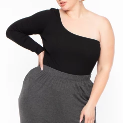 Libian Plus Size Harlow Pants- Gray