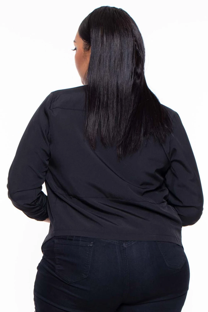 Sky Plus Plus Size Kalila Blazer - Black 7 Sky Plus Plus Size Kalila Blazer - Black