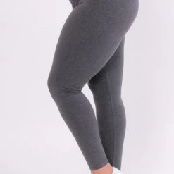 Uni Active Mopas Back In Stock Plus Size Stretch-Knit Leggings - Charcoal