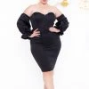 Va Va Voom Plus Size Elara Dress - Black