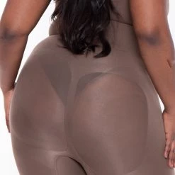 XIAMEN HEXININTERNATIONAL Plus Size Snatched Shapewear- Brown
