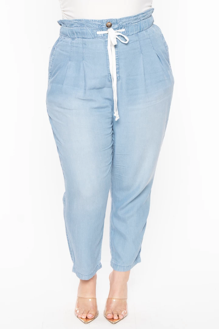 Zenana Plus Size Jaina Denim Pants- Light Wash Sale 3 Zenana Plus Size Jaina Denim Pants- Light Wash Sale