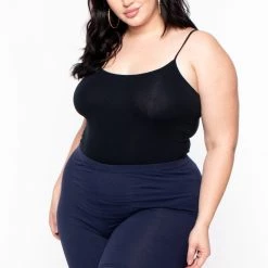 Zenana Bottoms Plus Size Basic Biker Shorts - Navy