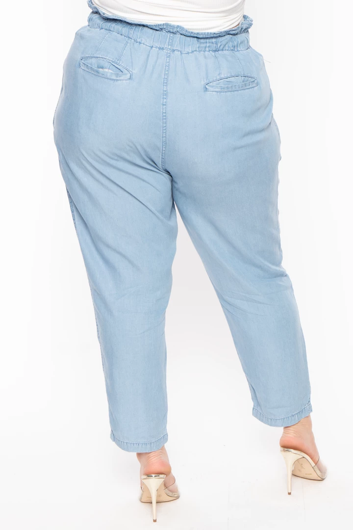 Zenana Plus Size Jaina Denim Pants- Light Wash Sale 7 Zenana Plus Size Jaina Denim Pants- Light Wash Sale