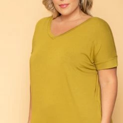 Zenana Plus Size Maxi T-Shirt Dress - Chartreuse 9 Zenana Plus Size Maxi T-Shirt Dress - Chartreuse